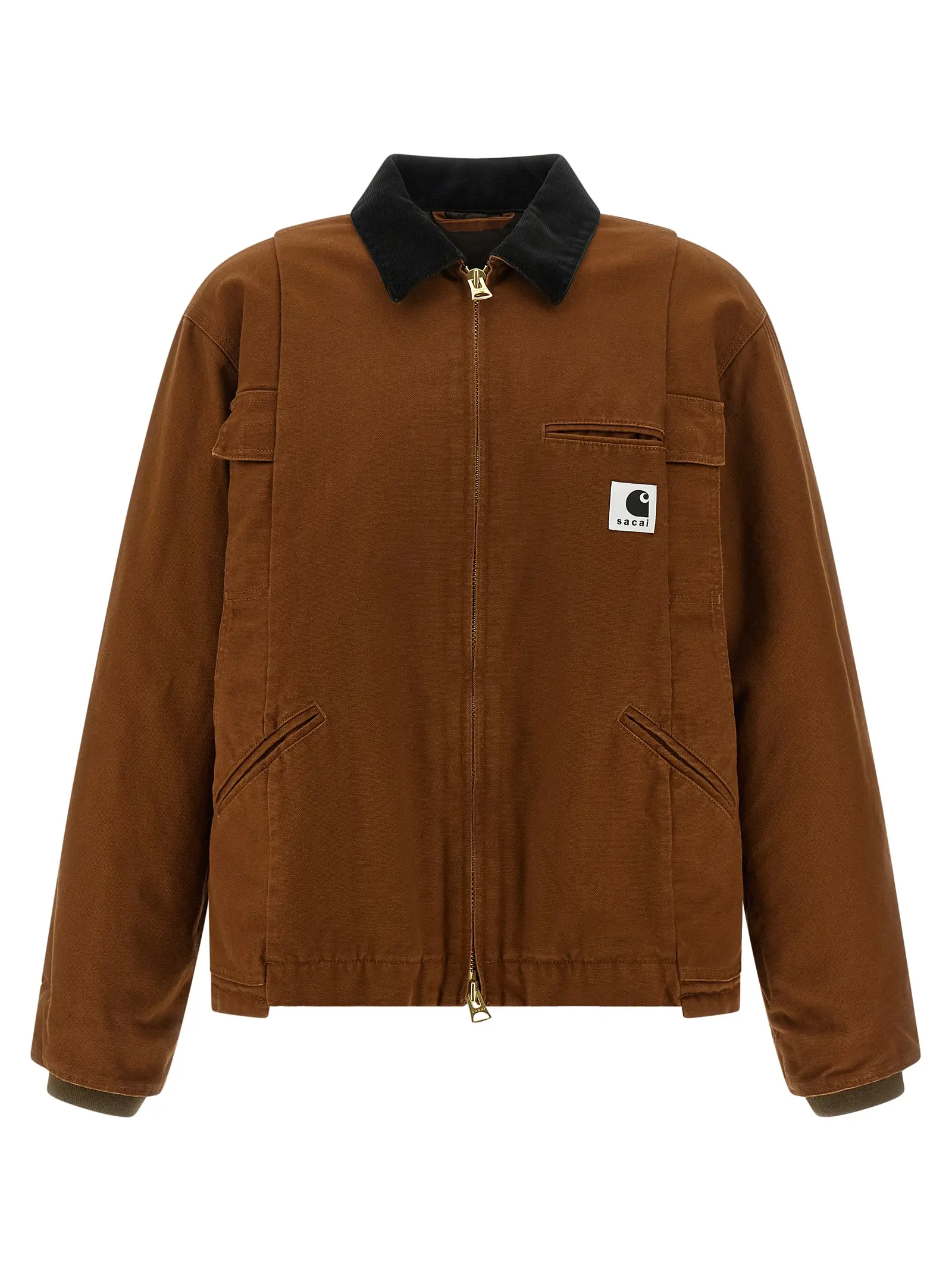 Куртка Sacai x Carhartt Wip Capsule Sacai Коричнева 1 Sacai x Carhartt Wip capsule jacket SACAI Brown