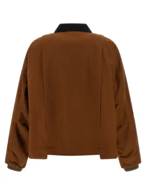 Sacai x Carhartt Wip capsule jacket 2500990S642 SACAI Brown