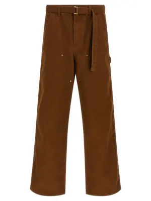 Sacai x Carhartt Wip capsule pants SACAI Brown