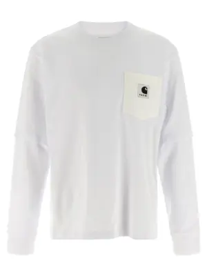 T-shirt capsule Sacai x Carhartt Wip SACAI White