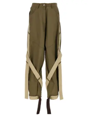 'Military' pants THE ATTICO Green