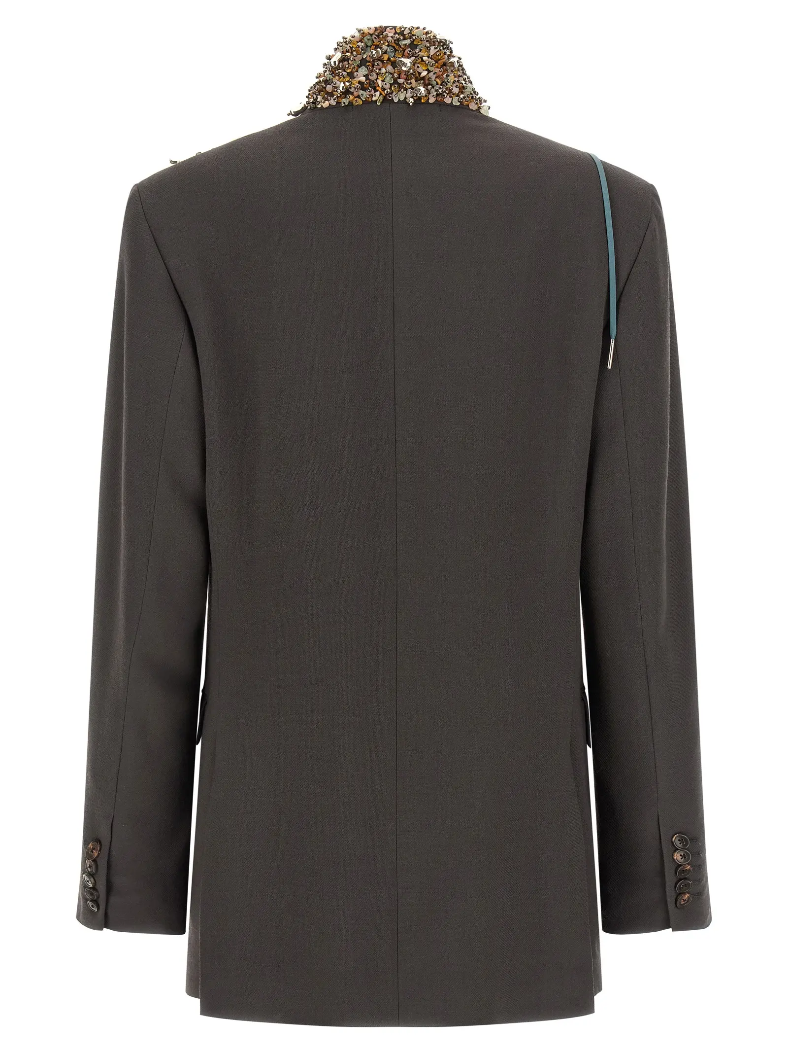 Піджак Bafya Dries Van Noten Сірий 2 'Bafya' blazer 2520104432367803 DRIES VAN NOTEN Gray