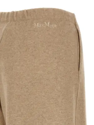 'Micenea' pants 95% cashmere 5% elastane MAX MARA Beige