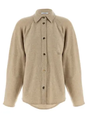 'Ceci' overshirt MAX MARA Beige