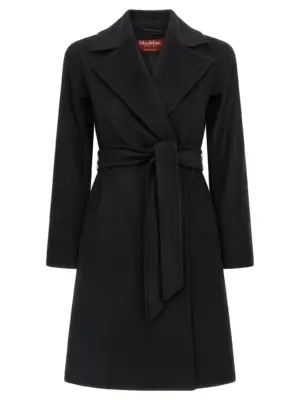 'Dravenna' coat MAX MARA STUDIO Black
