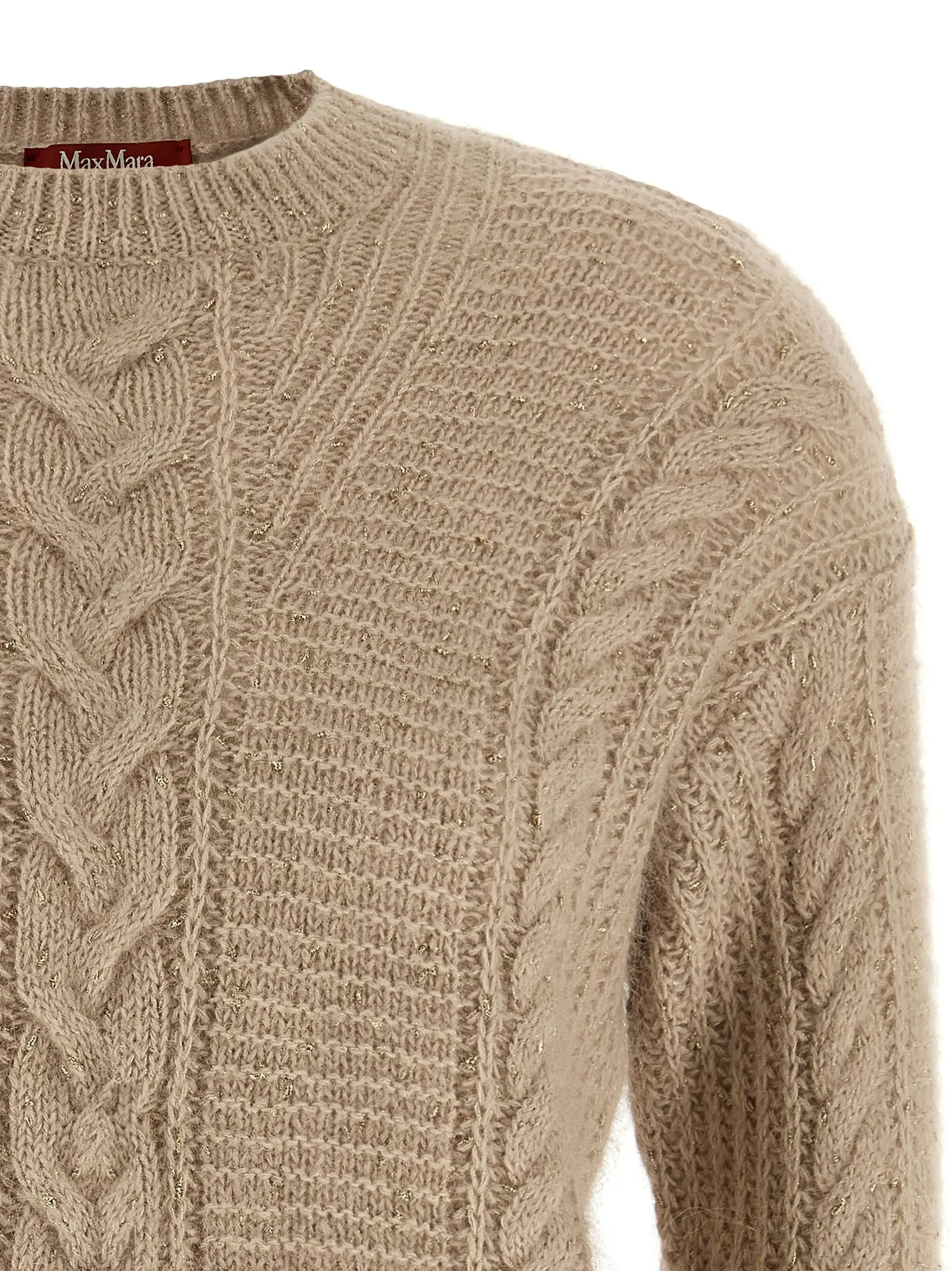 Светр Crasso Max Mara Studio Бежевий 3 'Crasso' sweater Woman MAX MARA STUDIO Beige