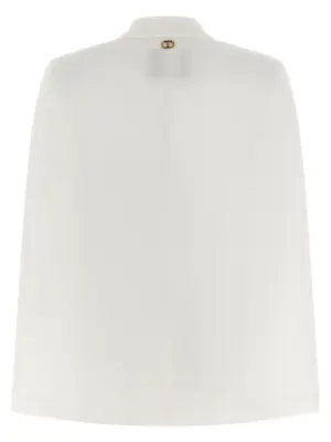 Cape sleeve blazer 252TT240000282 TWIN SET White