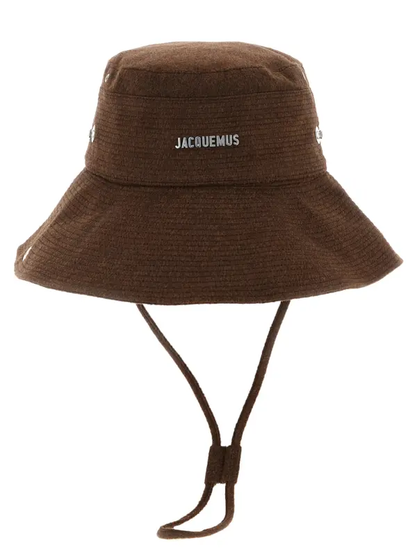 'Le Bob De-Nîmes' bucket hat JACQUEMUS Brown