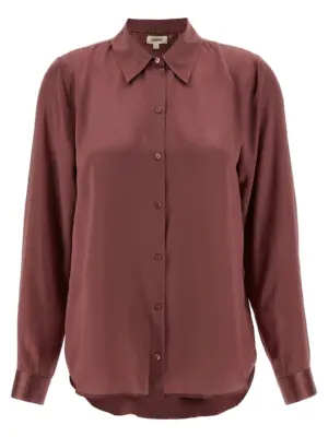 'Tyler' shirt L'AGENCE Pink