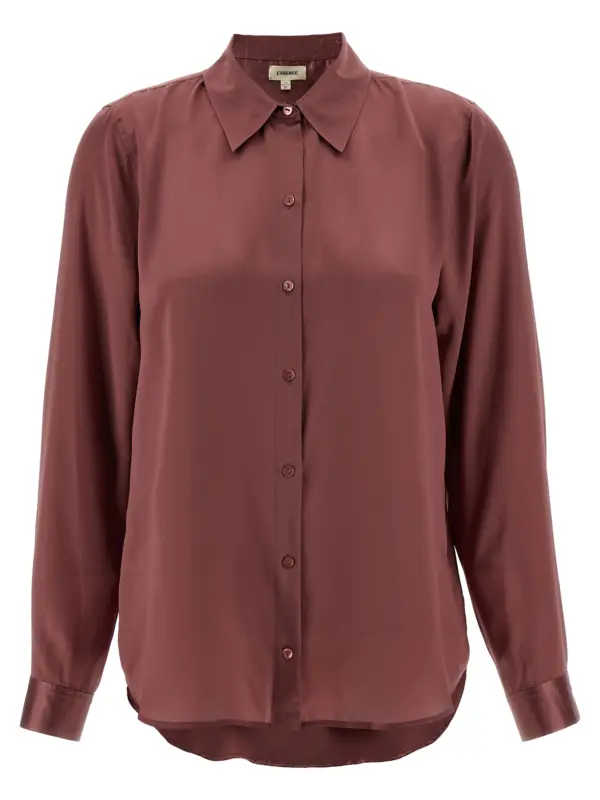 'Tyler' shirt L'AGENCE Pink