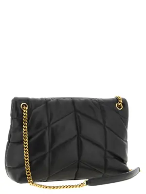 'Loulou Puffer' medium shoulder bag 5774751EL071000 SAINT LAURENT Black