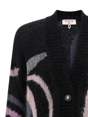 'Marmo' cardigan Woman EMILIO PUCCI Black