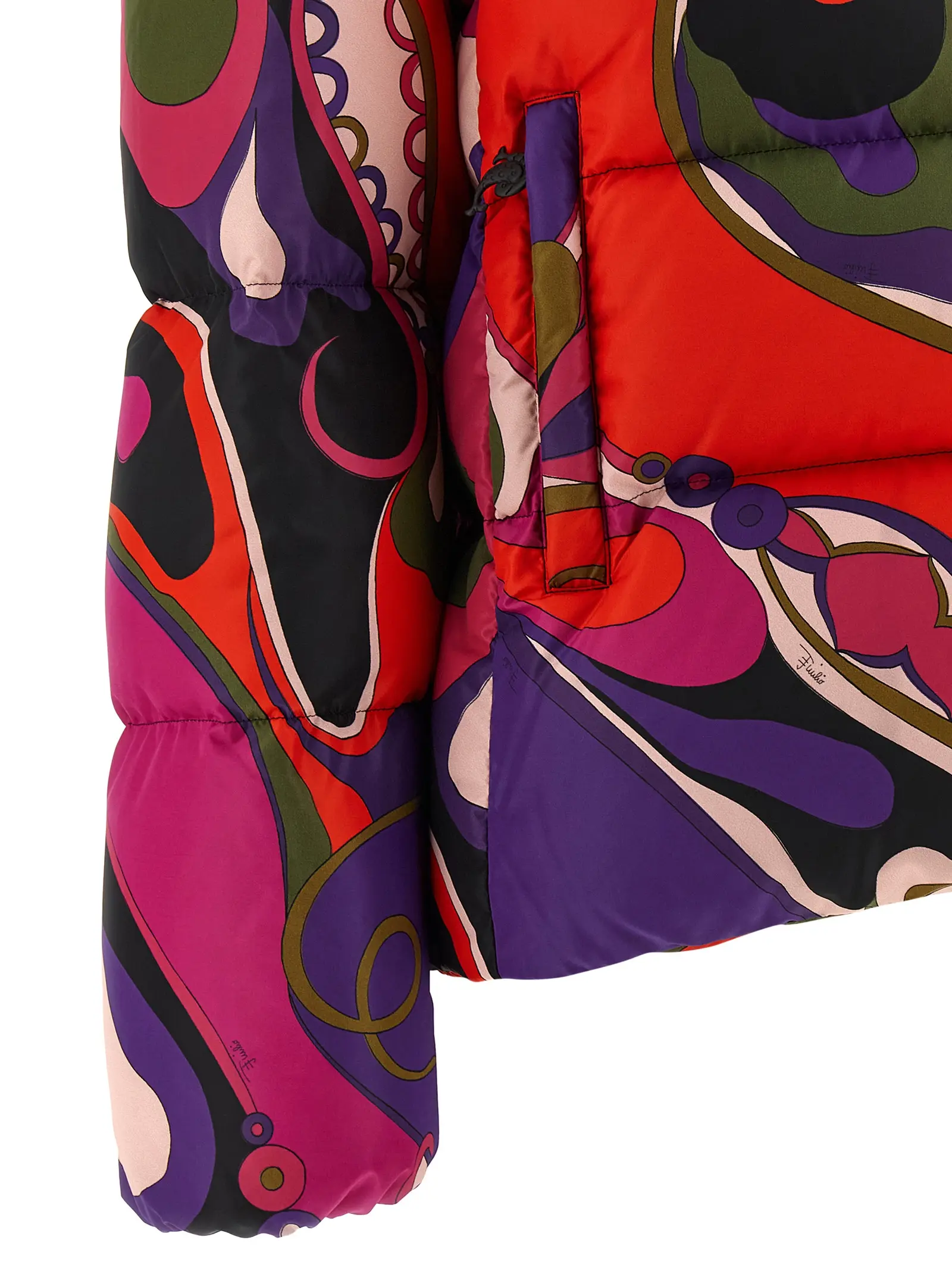 Пуховик Orchidee Emilio Pucci Багатокольоровий 4 'Orchidee' down jacket 100% polyamide EMILIO PUCCI Multicolor