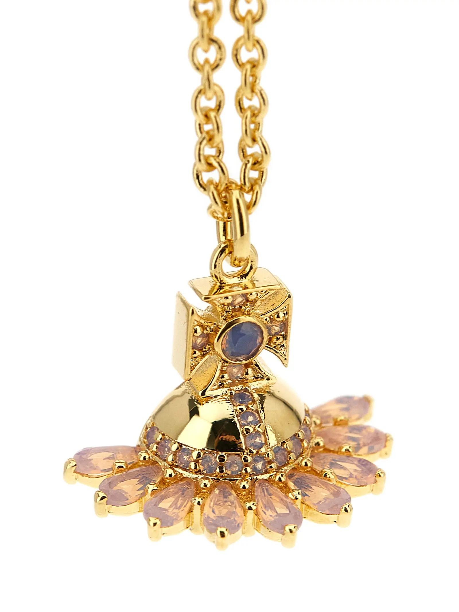 Кольє Jordana Vivienne Westwood Золоте 2 'Jordana' necklace 630203G602R457R457 VIVIENNE WESTWOOD Gold