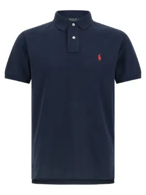 Logo embroidery polo shirt POLO RALPH LAUREN Blue