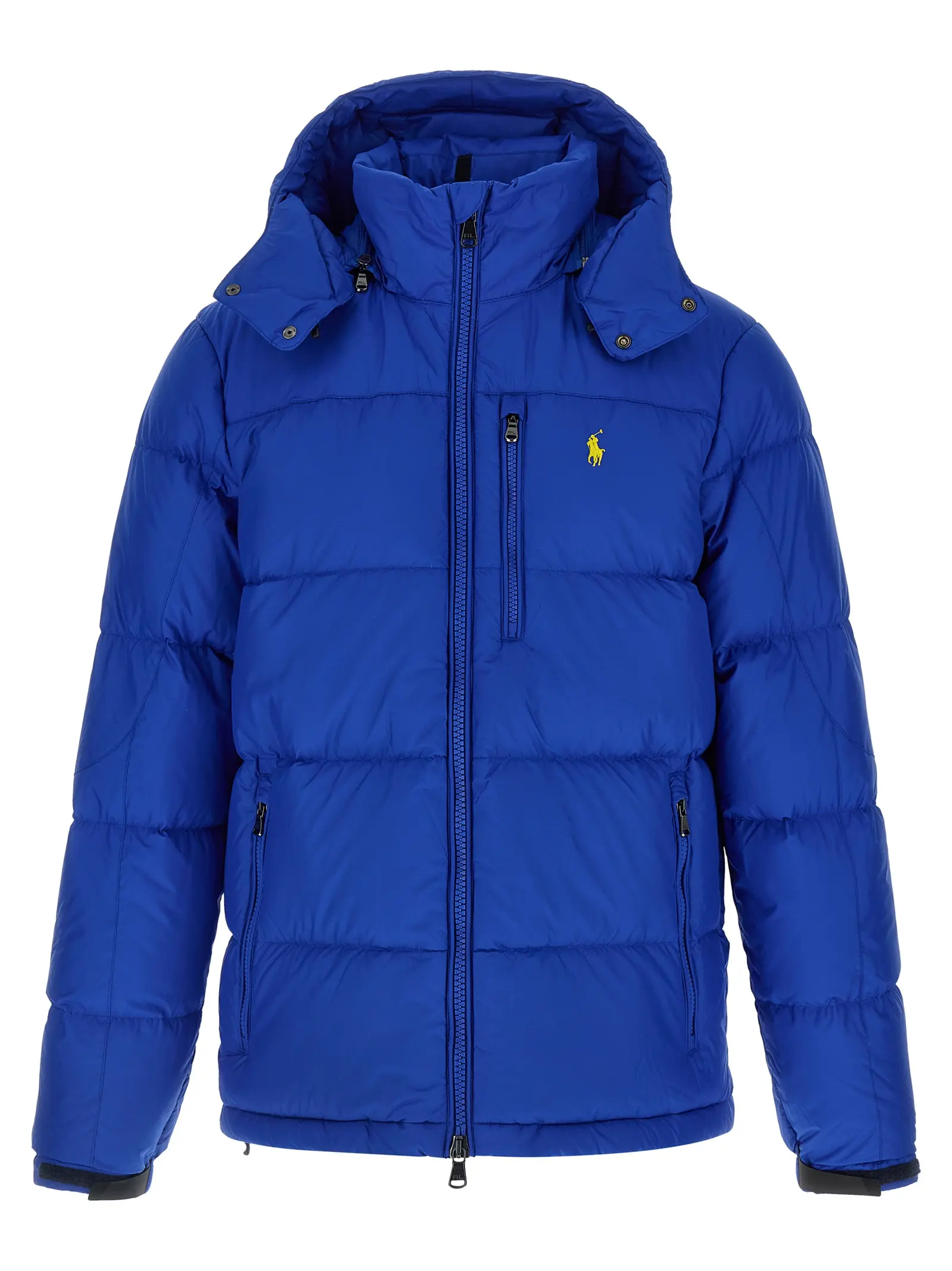 Куртка пухова Logo Embroidery Polo Ralph Lauren Синя 2 Logo embroidery down jacket 710968278008 POLO RALPH LAUREN Blue