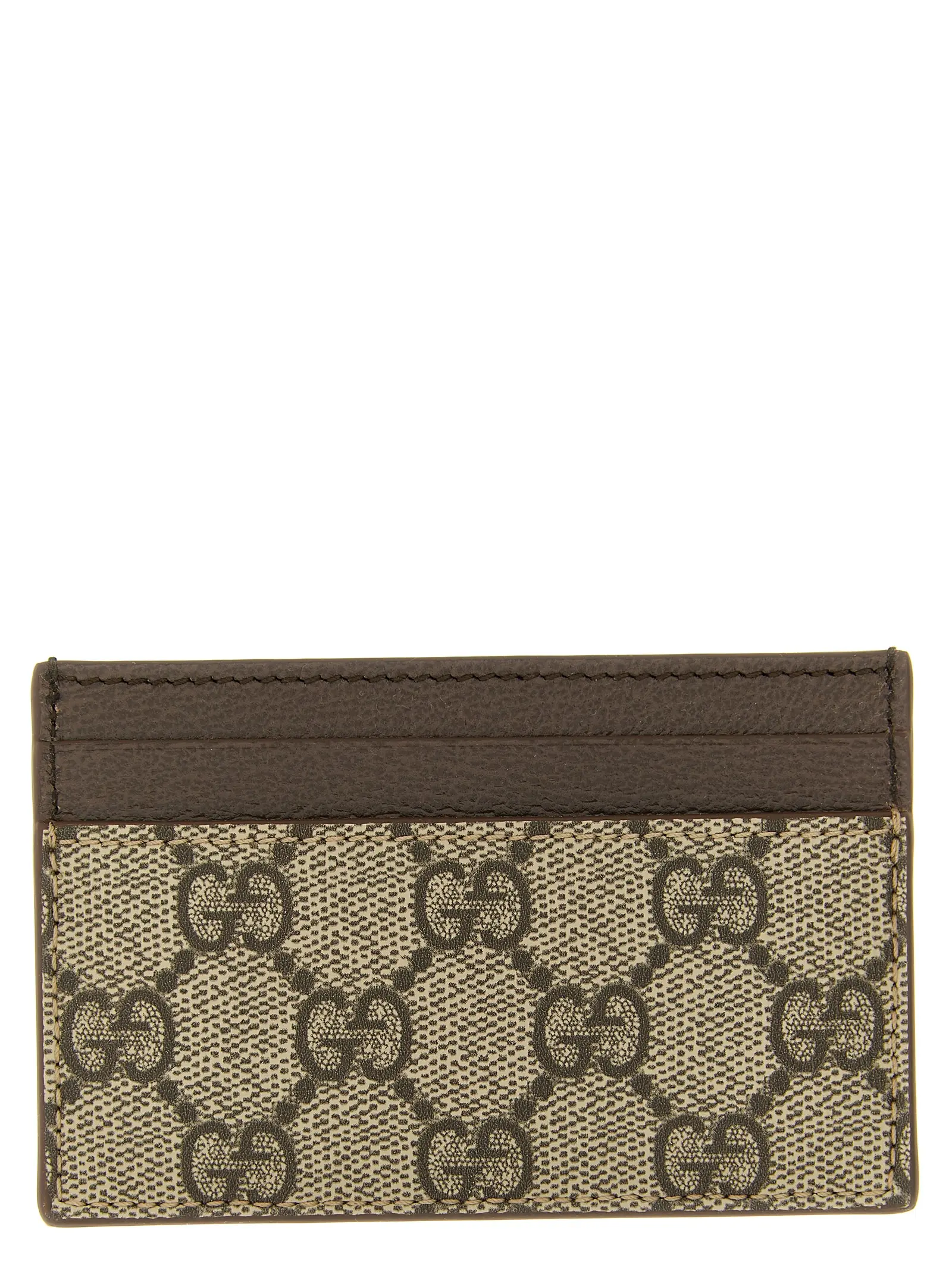 Картхолдер GG Gucci Коричневий 2 GG card holder 768248FACQC9773 GUCCI Brown