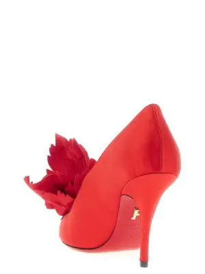 'Galia' pumps Woman FERRAGAMO Red