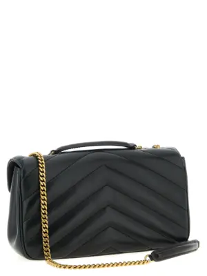 'Loulou' medium shoulder bag 801439AAEAX1000 SAINT LAURENT Black