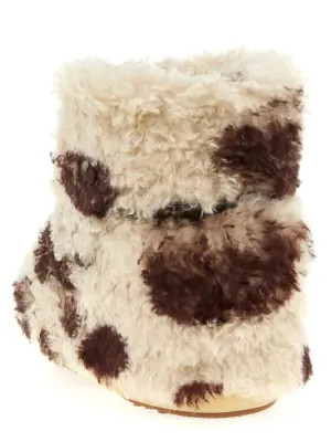 'Icon Low Curly Light' ankle boots Woman MOON BOOT Multicolor