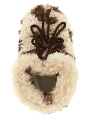 'Icon Low Curly Light' ankle boots 100% polyester MOON BOOT Multicolor