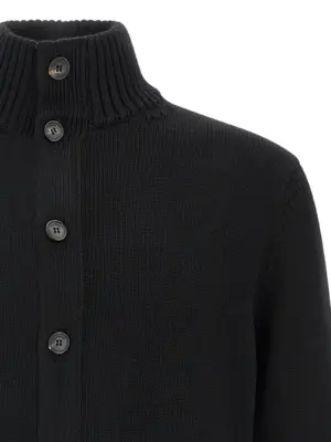 'Chioto' cardigan Man ZANONE Black
