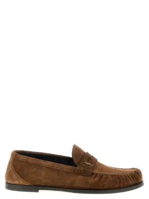 'Laurent' loafers SAINT LAURENT Brown