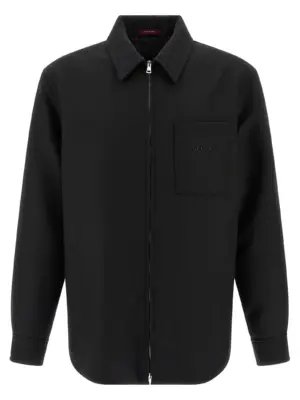 Wool overshirt GUCCI Black