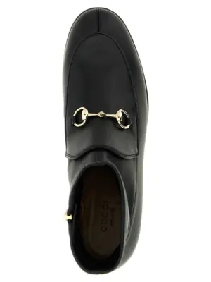 'Gucci Jordaan' ankle boots 100% lamb leather GUCCI Black