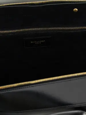 'Sac De Jour In Box' shoulder bag 100% calfskin leather (Bos Taurus) SAINT LAURENT Black