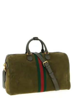 Medium 'Gucci Savoy' Duffel Bag 834460AAE1D3055 GUCCI Green