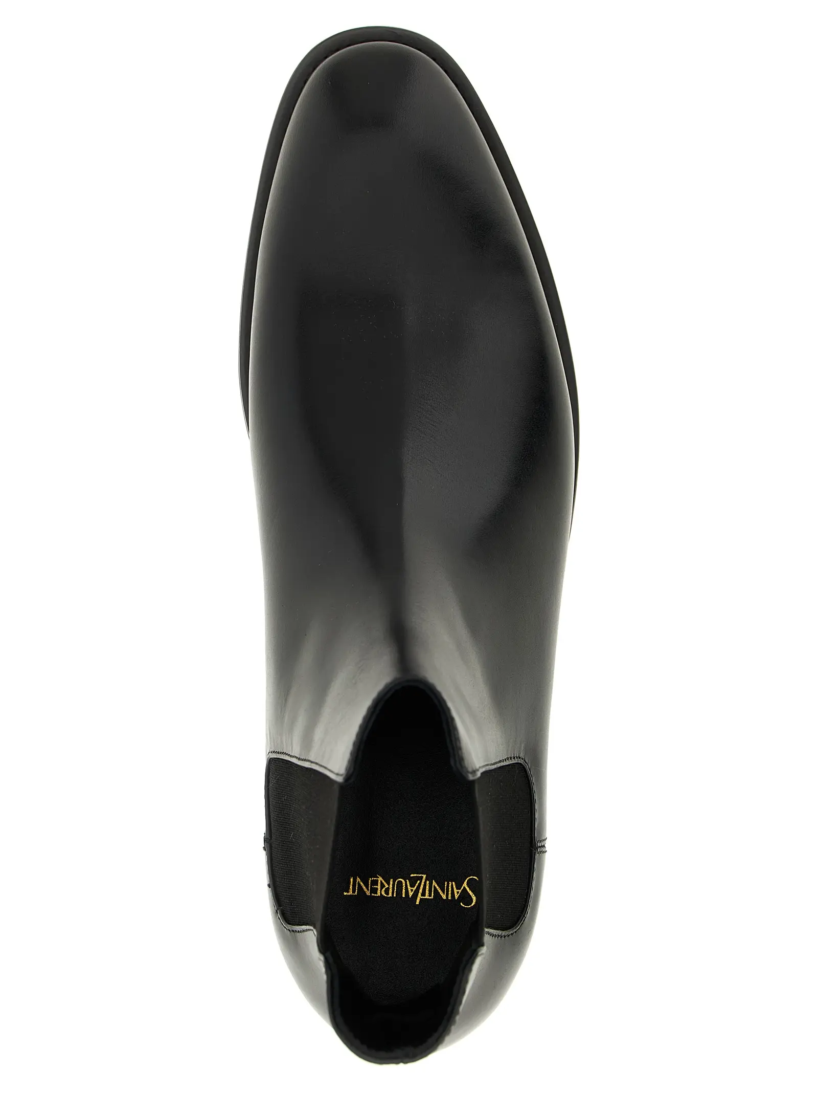 Черевики Adrien Saint Laurent Чорні 4 'Adrien' ankle boots 100% calfskin leather (Bos Taurus) SAINT LAURENT Black