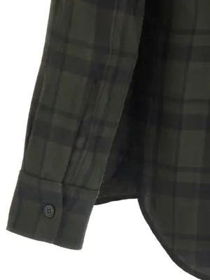 Cassandre shirt 100% cotton SAINT LAURENT Green