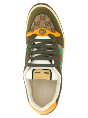 'Screener' sneakers 65% polyester 18% cotton 17% polyamide GUCCI Multicolor