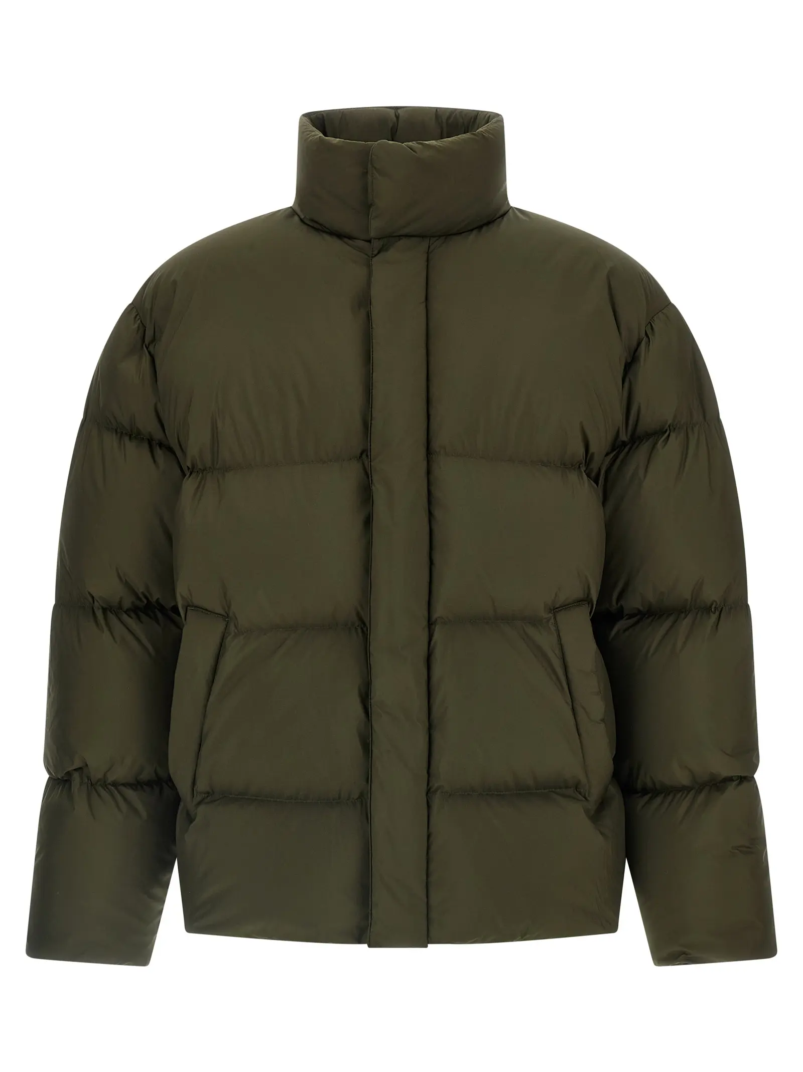 Куртка пухова Padded Saint Laurent Зелена 1 Padded down jacket SAINT LAURENT Green