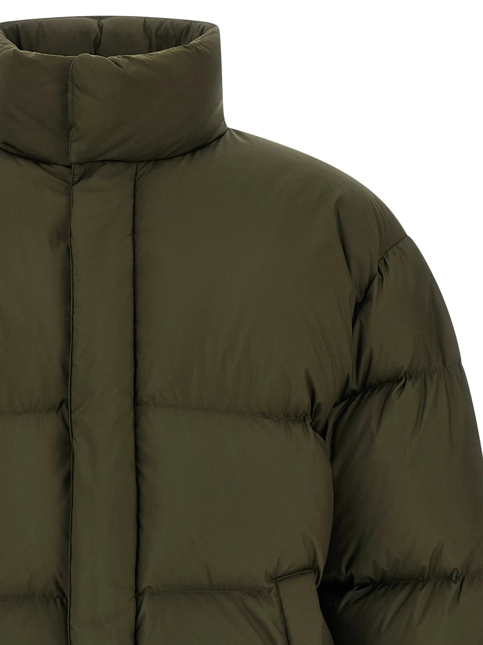 Куртка пухова Padded Saint Laurent Зелена 3 Padded down jacket Man SAINT LAURENT Green