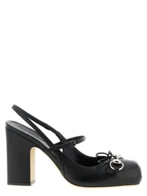 'Gucci' slingbacks GUCCI Black