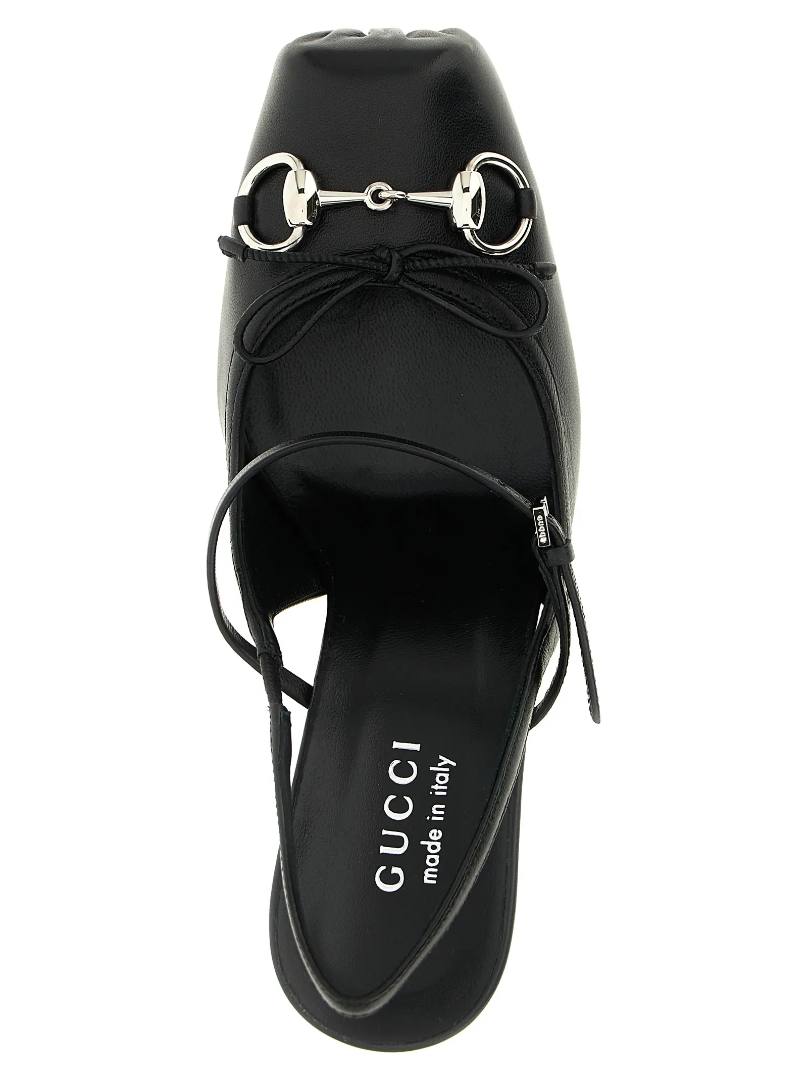 Туфлі Gucci Gucci Чорні 4 'Gucci' slingbacks 100% lamb leather GUCCI Black
