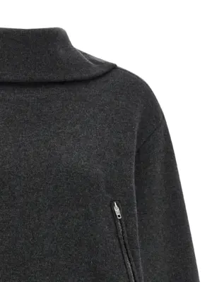 'Back-to-Front' sweater Woman BALENCIAGA Gray