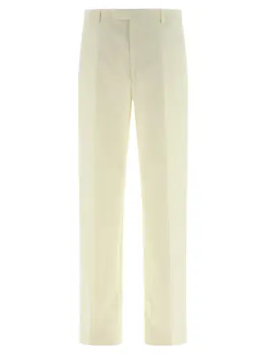 Tailored trousers GUCCI White