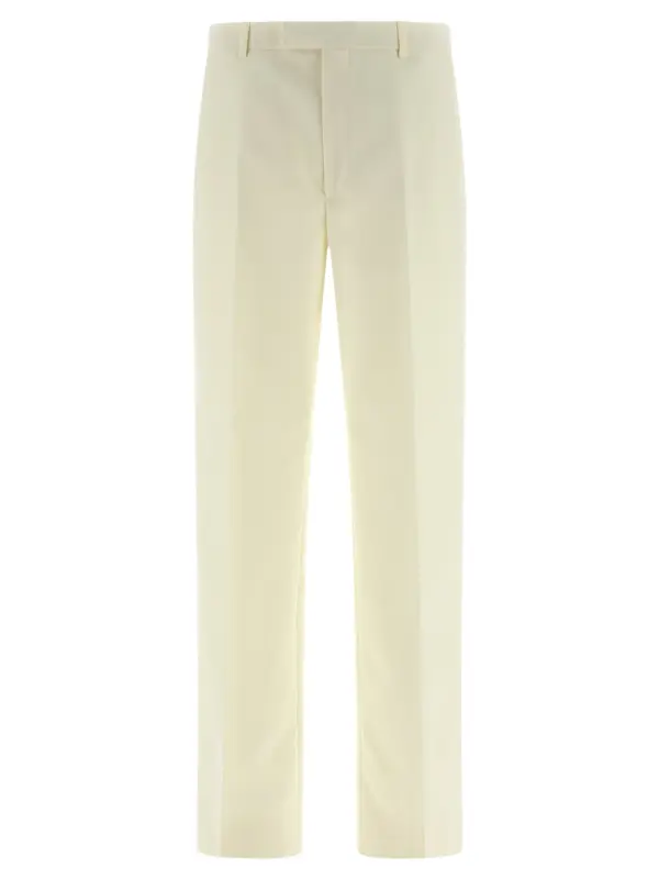 Tailored trousers GUCCI White