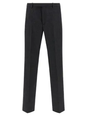 Mouliné pants GUCCI Gray