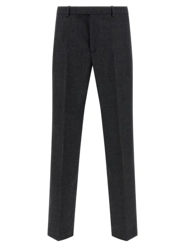 Mouliné pants GUCCI Gray