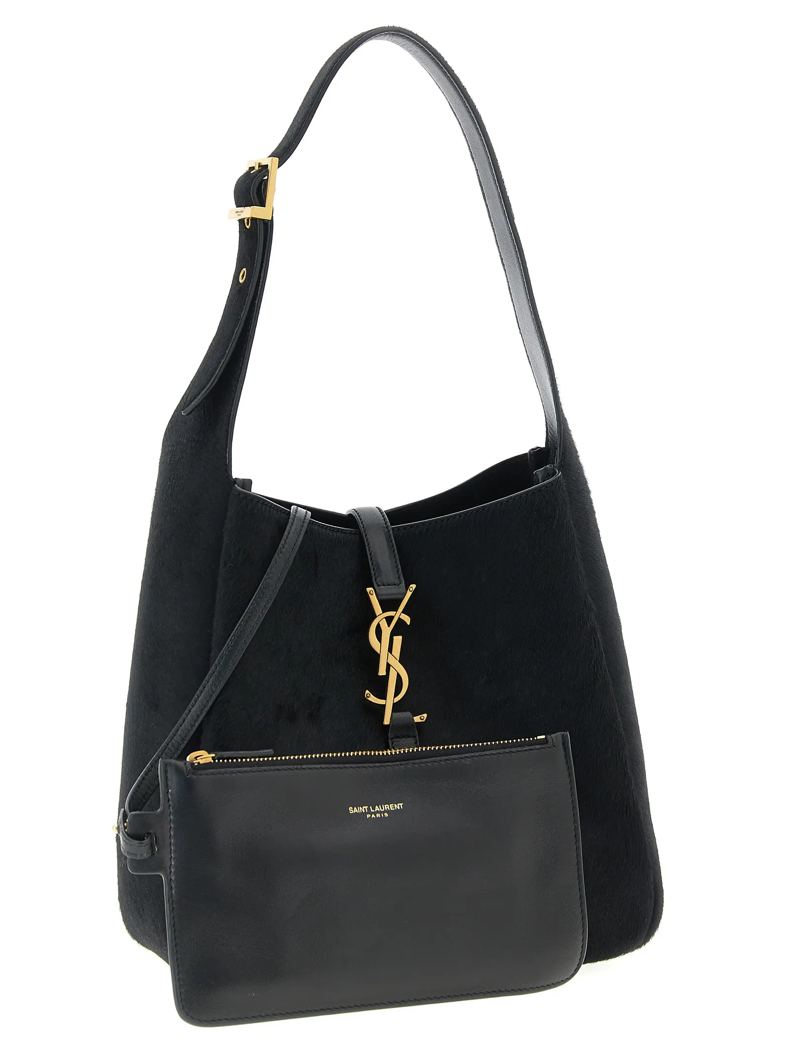 Мала сумка через плече Le 5 à 7 Saint Laurent Чорна 3 'Le 5 à 7' small shoulder bag Woman SAINT LAURENT Black