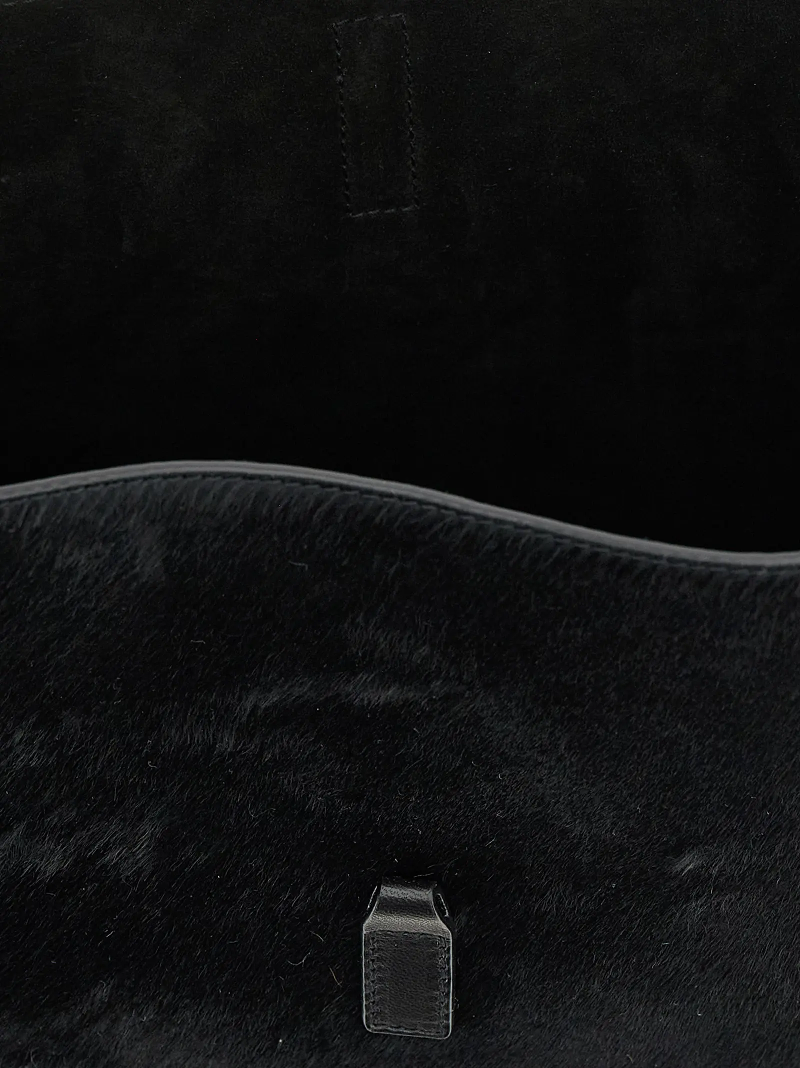 Мала сумка через плече Le 5 à 7 Saint Laurent Чорна 4 'Le 5 à 7' small shoulder bag 100% calfskin leather (Bos Taurus) SAINT LAURENT Black