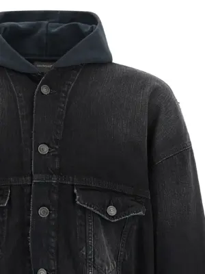 'Hybrid' jacket Man BALENCIAGA Black