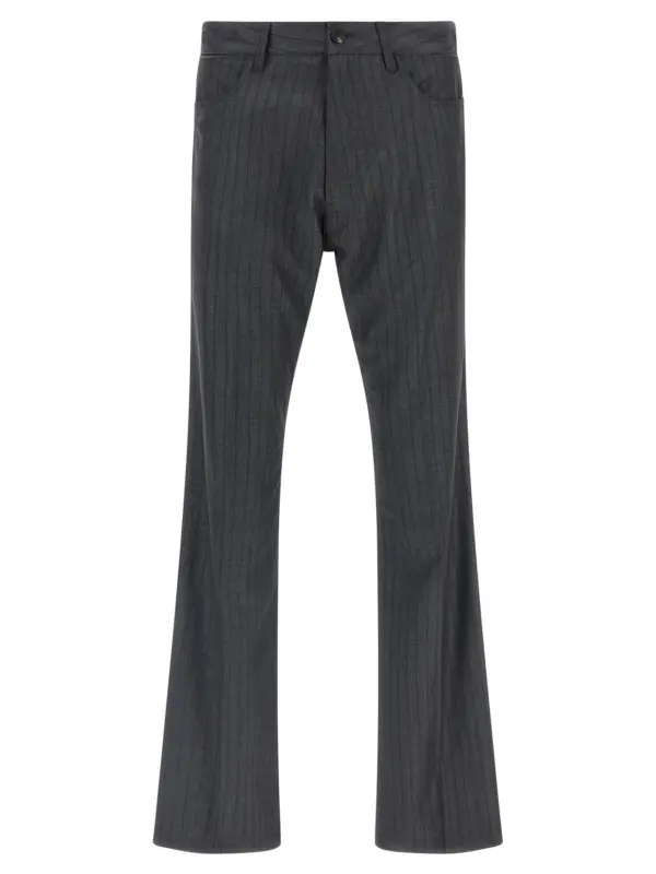 Pinstripe pants BALENCIAGA Gray