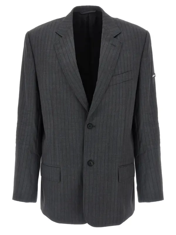 Wool blazer BALENCIAGA Gray