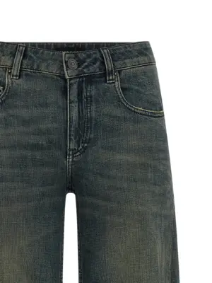 'A Gamba Ampia' jeans Woman BALENCIAGA Blue