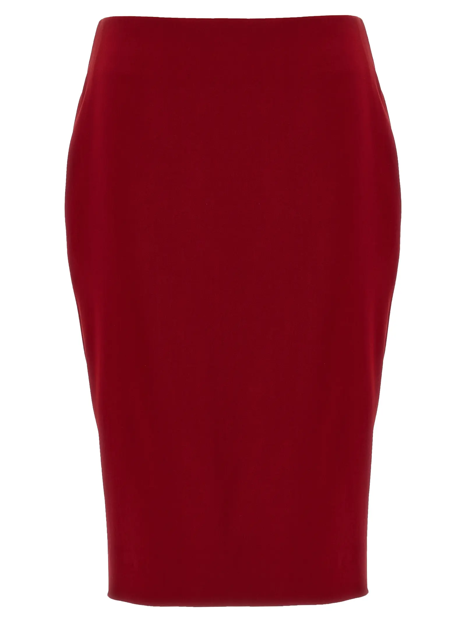 Спідниця-олівець Pencil Saint Laurent Червона 1 Pencil skirt SAINT LAURENT Red